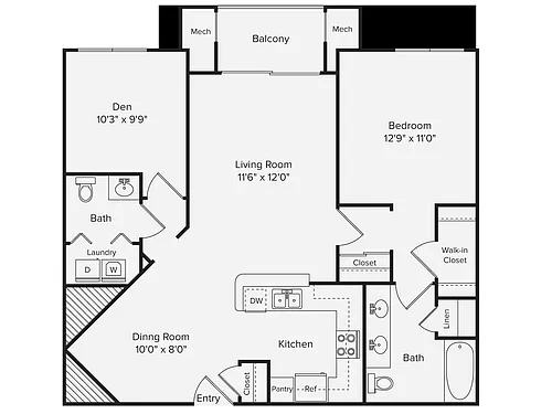 Floor plan A4P