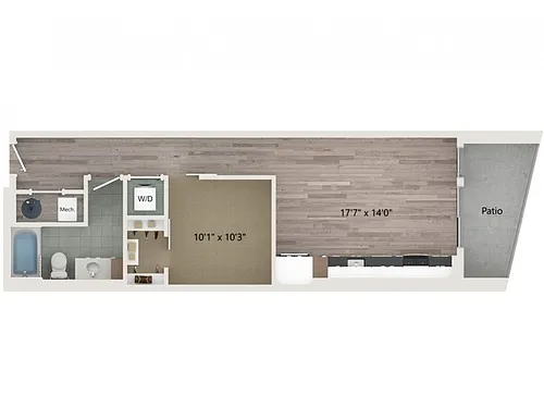 Floor plan Urban UB2 ALT 1