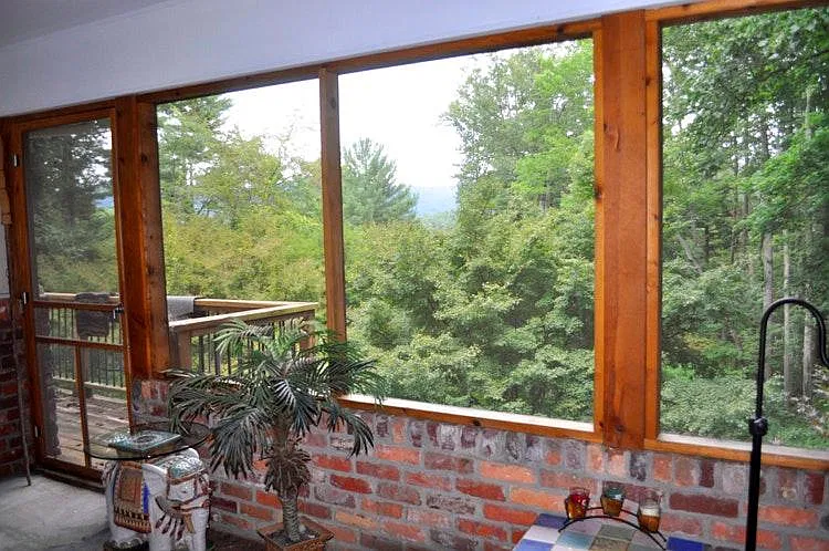 View from screened porch.