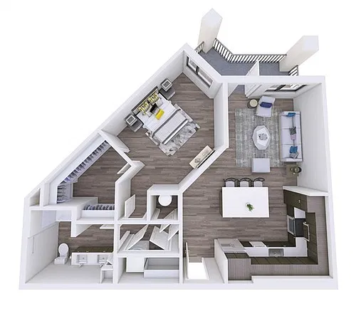 Floor plan 1C