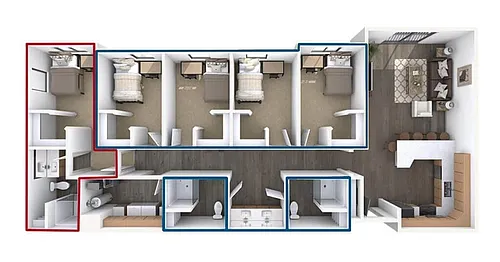 Floor plan 5X3