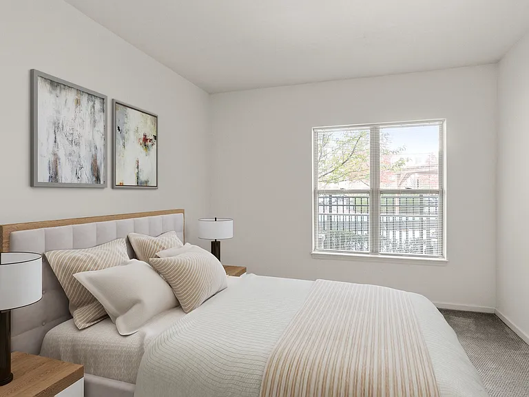 Bedroom with ample natural light