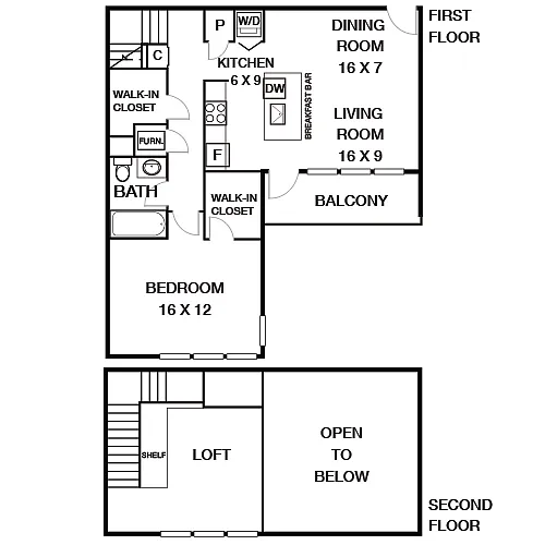 Floor plan Rose