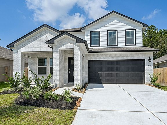 The Reynolds floorplan in Landing Meadows of New Caney, TX.
