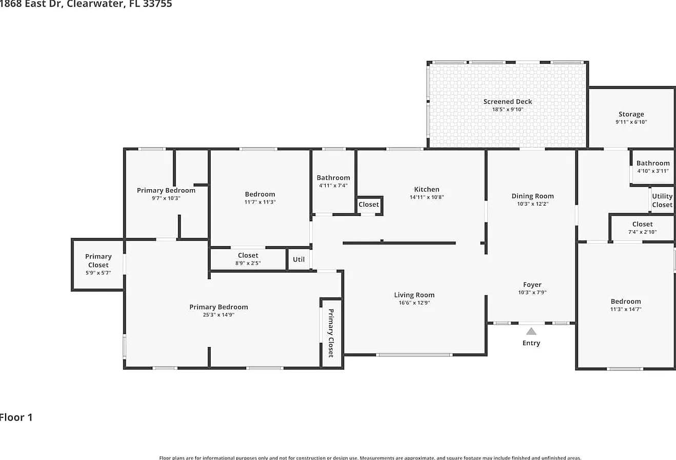 1868 East Dr Clearwater, FL 33755 — Photo 2