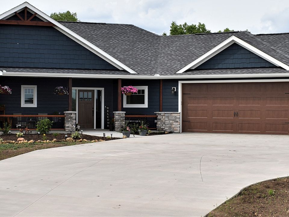 Appreciate the curb appeal of this barrier free rambler home