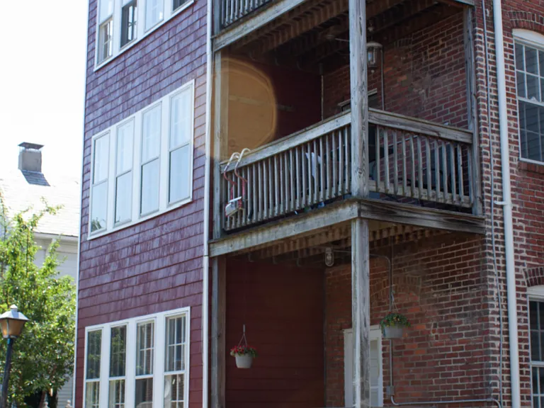 Rear of Building