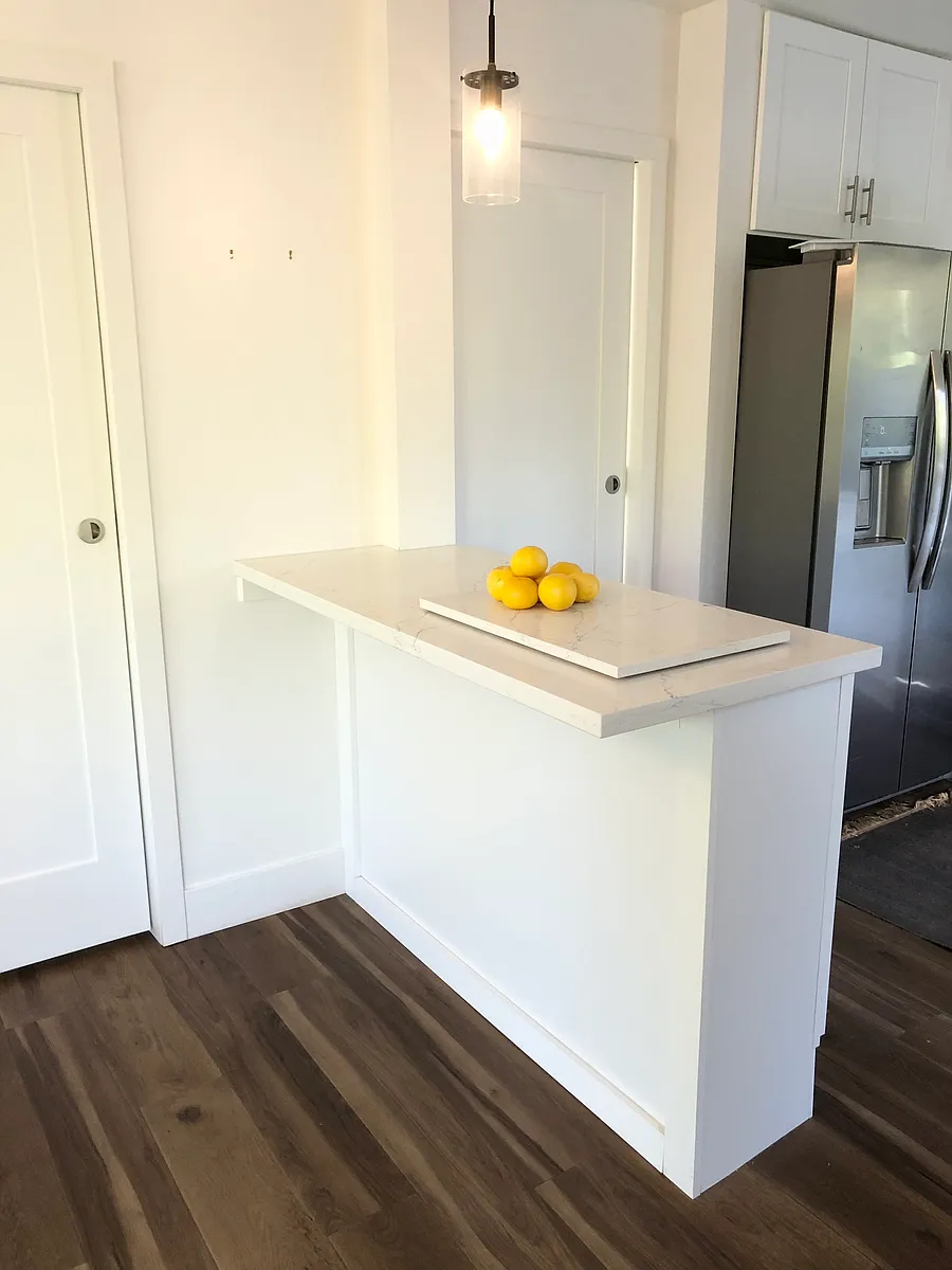 Island and doors to Office and Bedroom - 0 Signal St