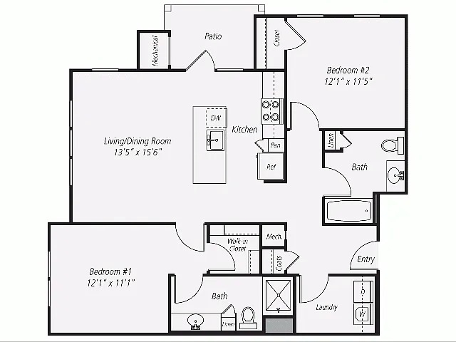 Floor plan B2