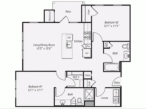 Floor plan B2