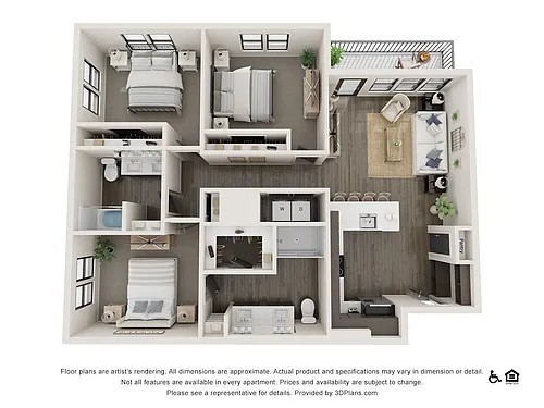 Floor plan C1