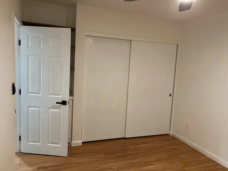 large bedroom, with great closet space