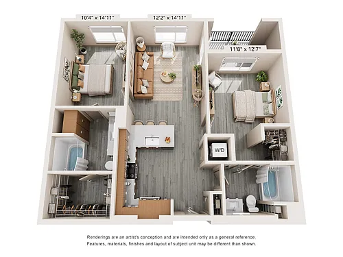 Floor plan B1