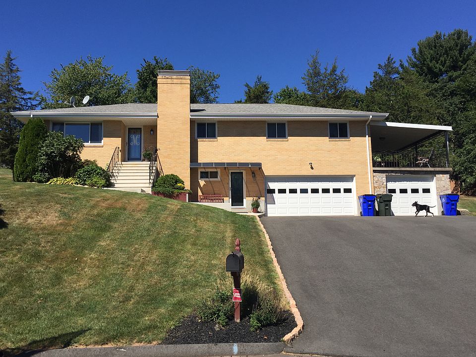 View from just paved street