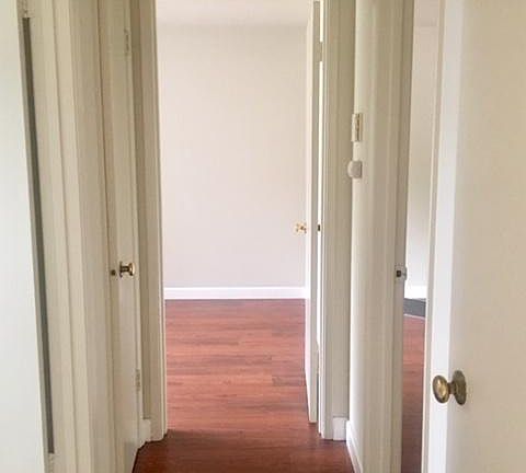 Hallway going into the bedrooms