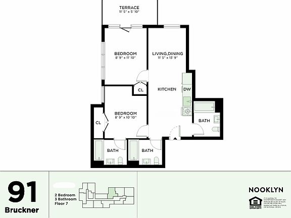 2nd image of 91 Bruckner Blvd #771