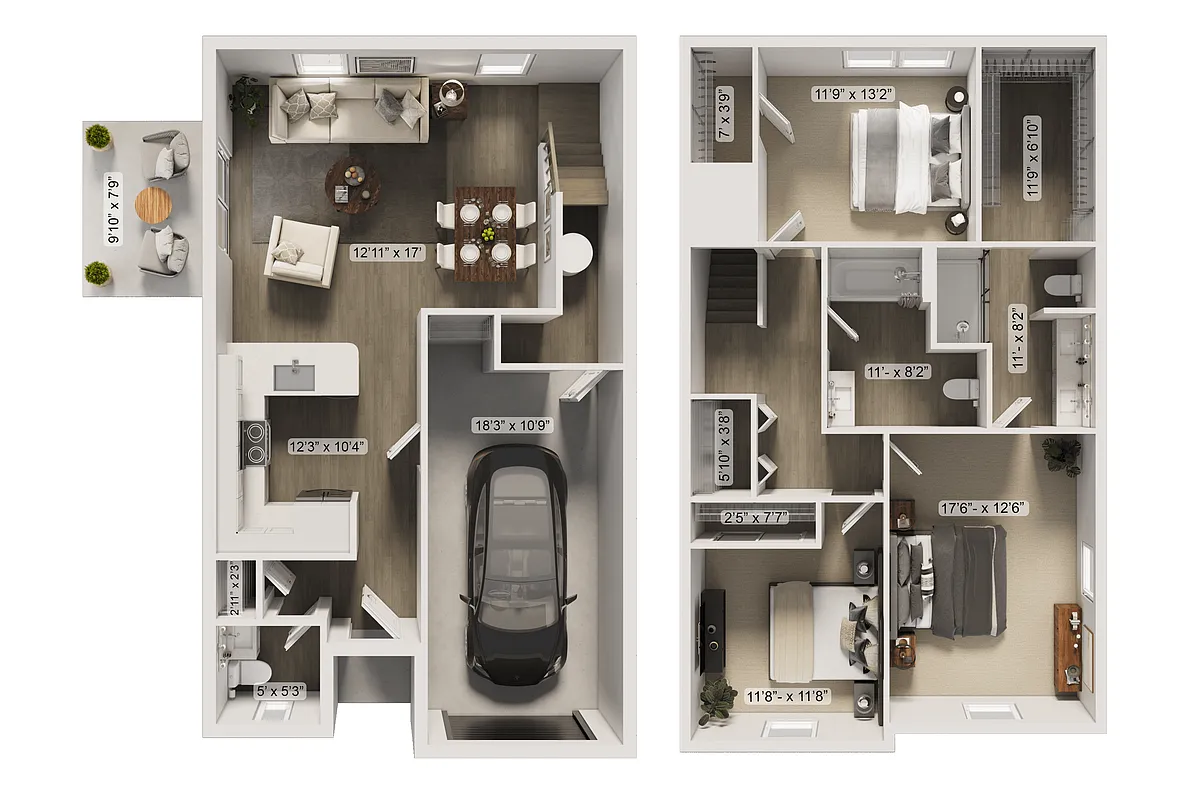 Floor plan Delta IV
