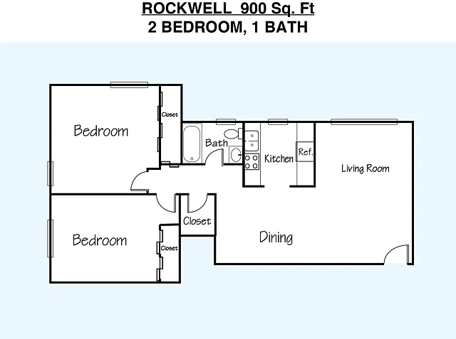 Floor plan Rockwell