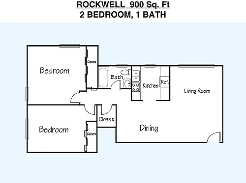 Floor plan Rockwell