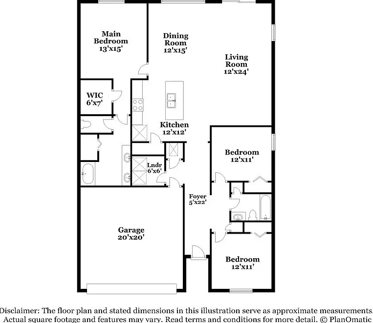 3 bed, 2.0 bath, 1711 sqft, $2,120 — Photo 2