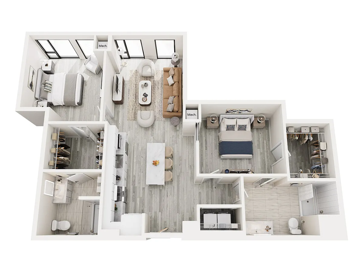 Floor plan 2G.1 - Type A