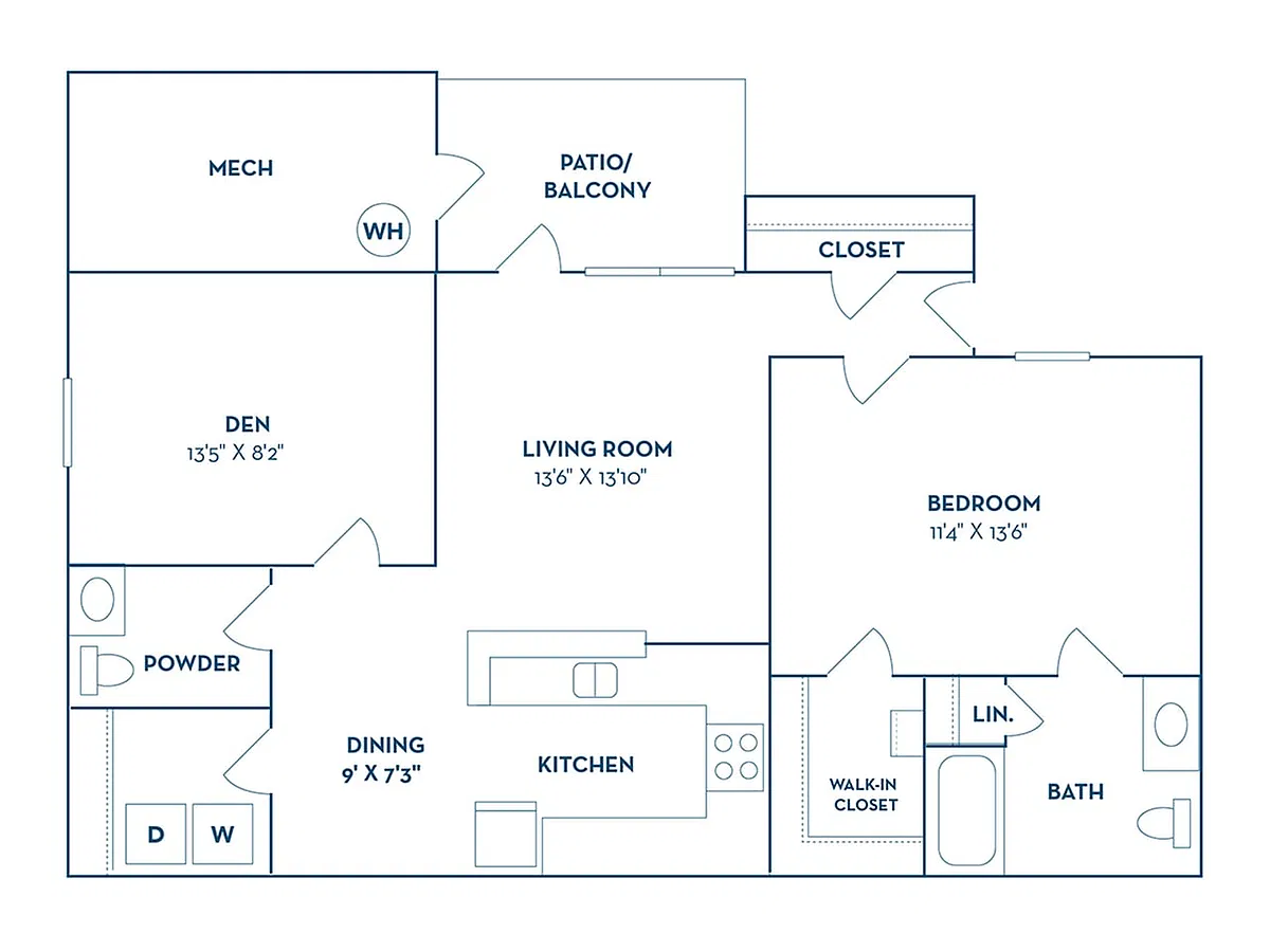 Floor plan Devonshire
