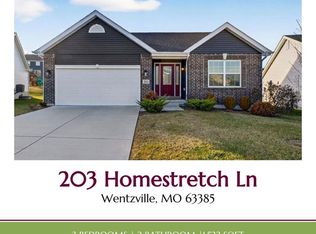203 Homestretch Ln, Wentzville, MO 63385