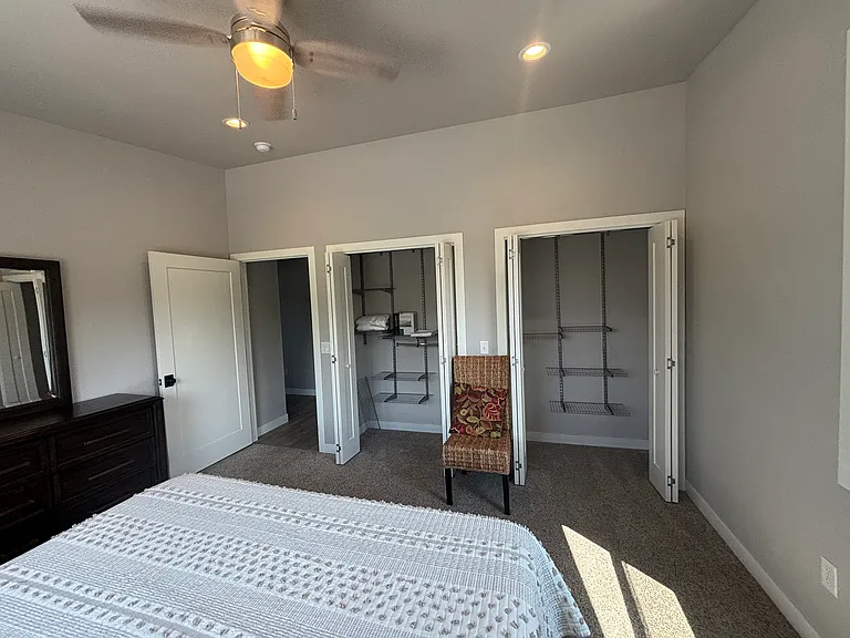 master bedroom closets
