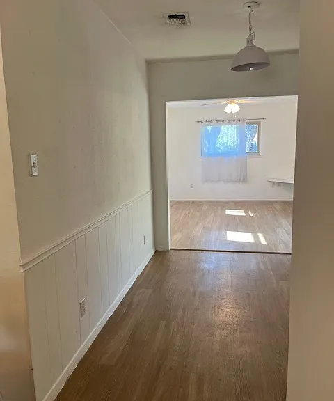 This is the view from the front living room.