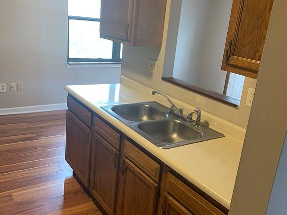 Kitchen looking toward dining area