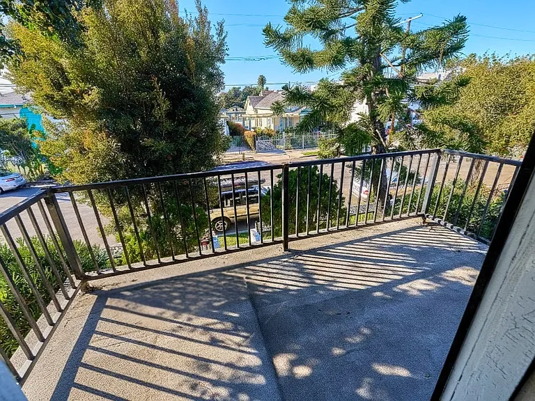 upstairs front balcony