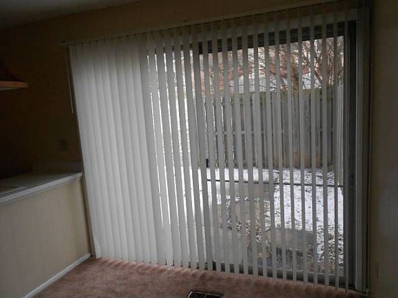 Patio near kitchen area.