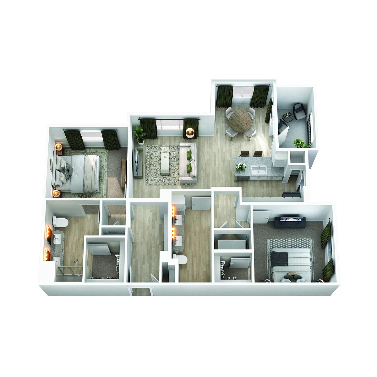 Floor plan B3
