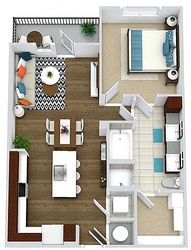 Floor plan Romo