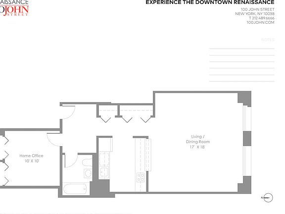 2nd image of 100 John St APT 1606