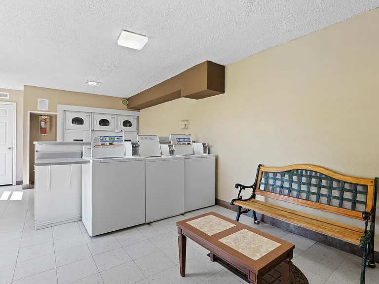 On site laundry room