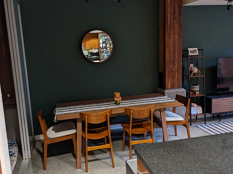 Downstairs - dining area