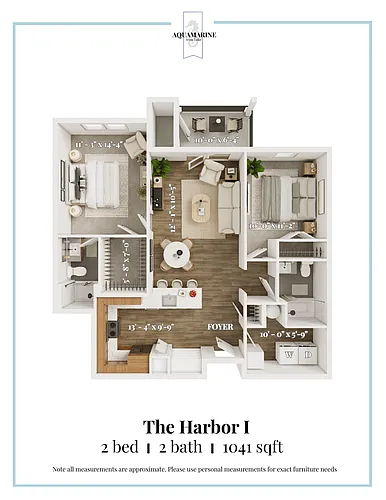 Floor plan Harbor 1