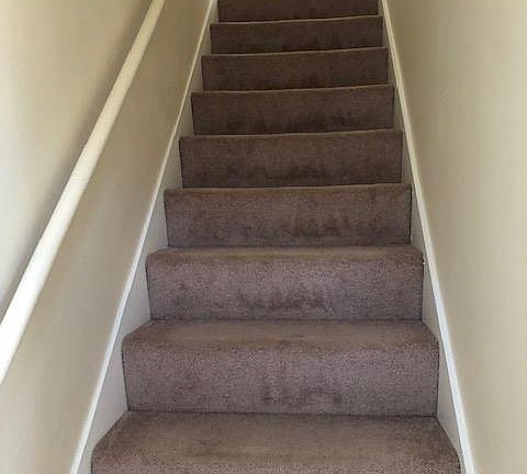 Stairway to second floor.