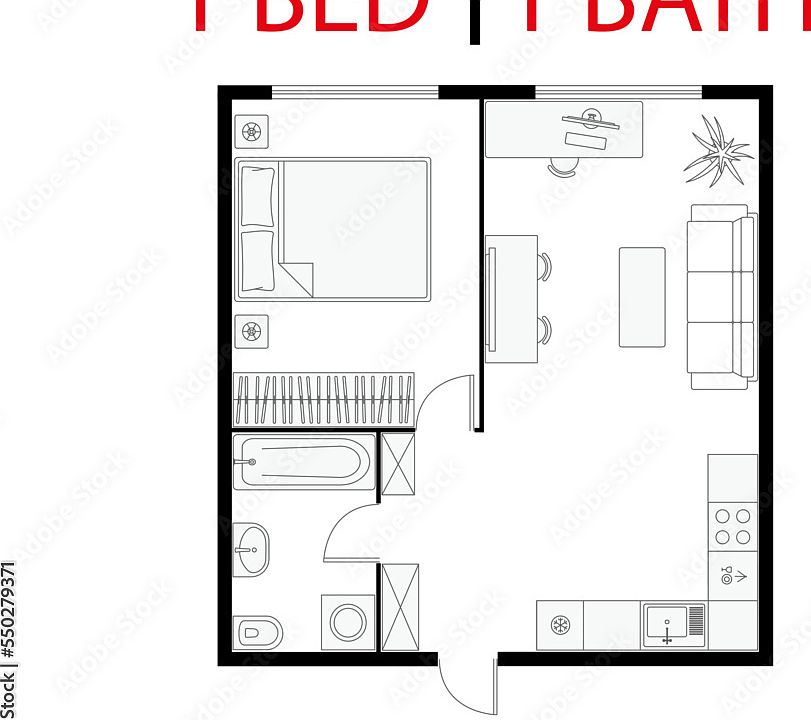 2nd image of 501 W 14th St #1B-1Ba