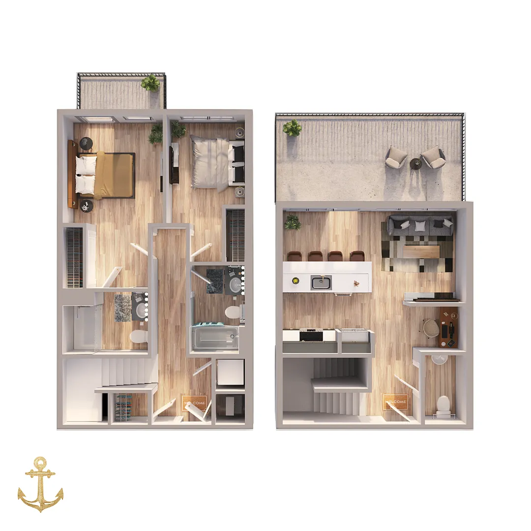 Floor plan B17