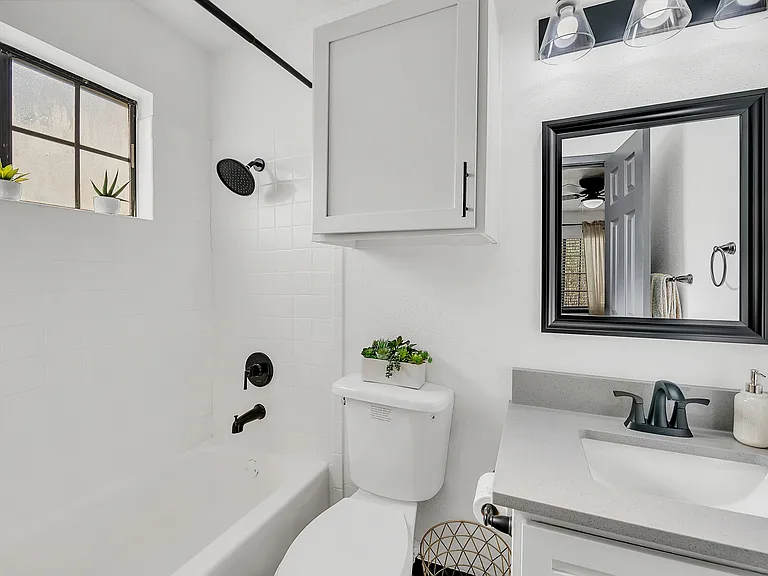Experience elegance in every corner with this beautifully designed bathroom.