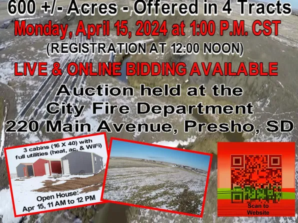 Lyman County Auction, Presho, SD 57568