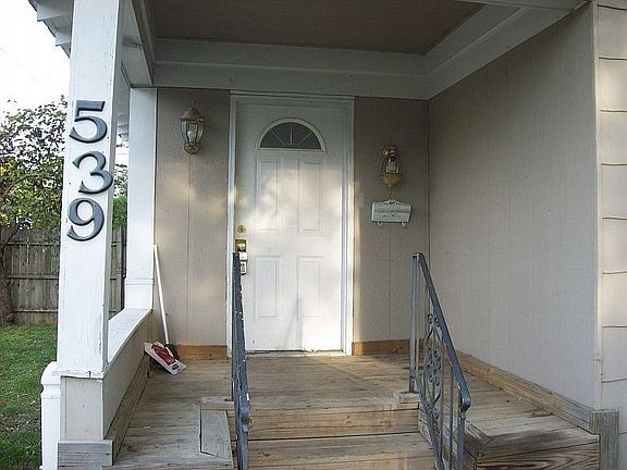 Covered front porch