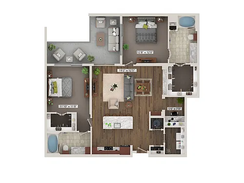 Floor plan B51