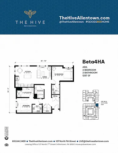 Floor plan Beta 4HA