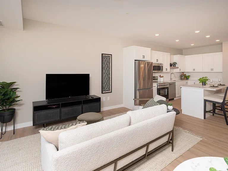 A bright, minimal space that feels intentional and easy to live in.
