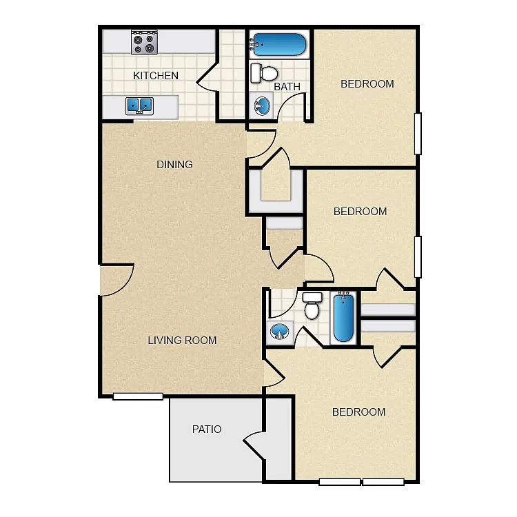 Floor plan C1