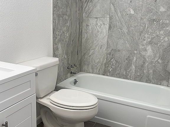 New floor & bath enclosure 1