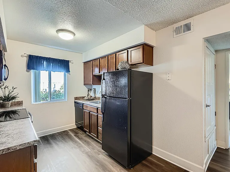 Explore this chic kitchen designed for both style and functionality.